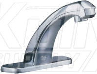 Sloan EBF-187 / ETF-880 Metal Throat Plate Faucets